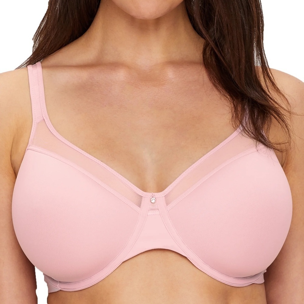 Bali Pink Full Coverage Bra with Seamless Design NWT 44.00